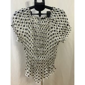 Jennifer Lloyd Polka Dot Women's Blouse size XL